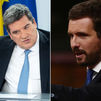Casado asegura que los datos del PIB de 2021 son un "batacazo para Sánchez" y el Gobierno ve crecimiento para 2022