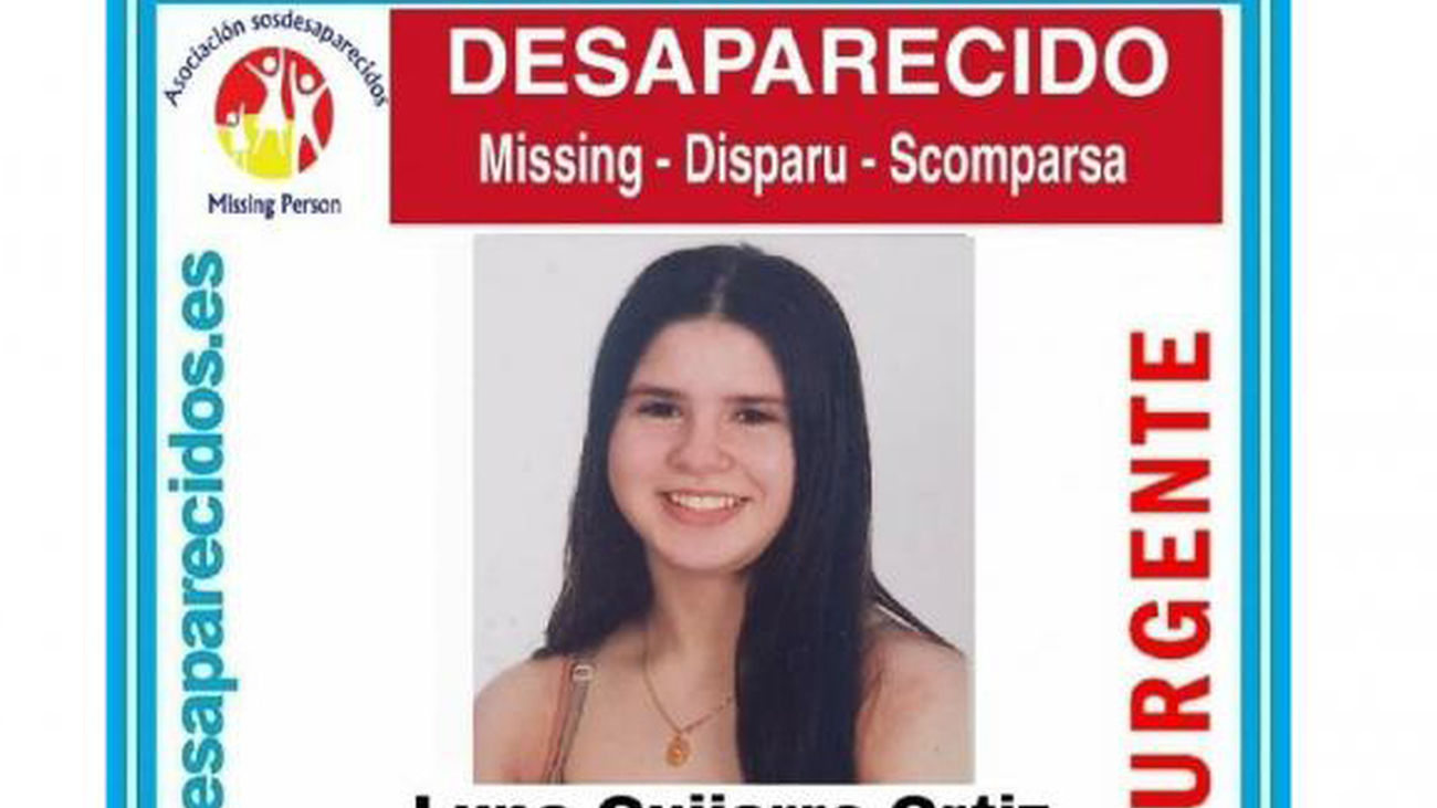 Buscan a una chica de 15  años desaparecida el pasado martes en Madrid