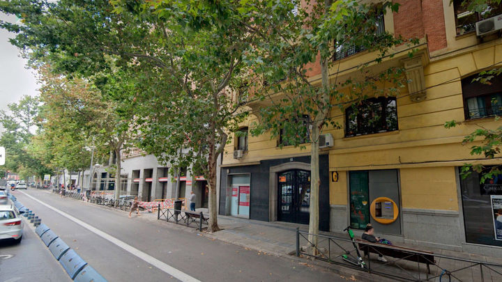 Calle Sagasta de Madrid / Google Maps