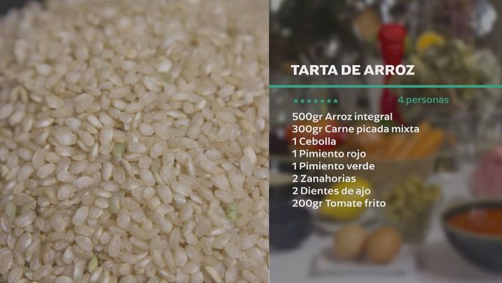 Receta de tarta de arroz
