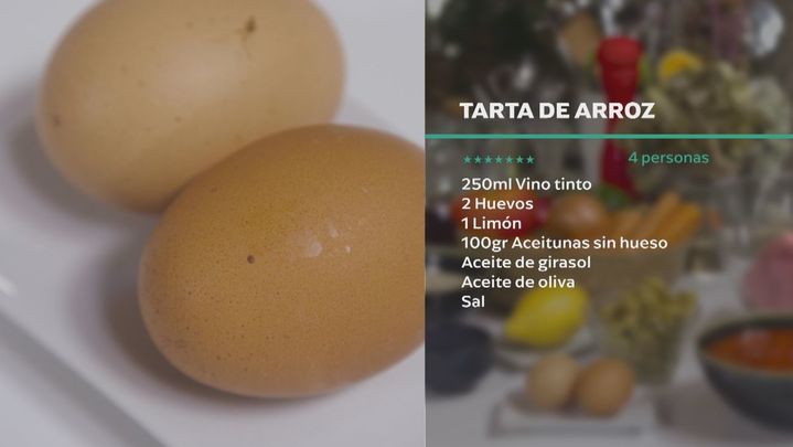 Receta de tarta de arroz