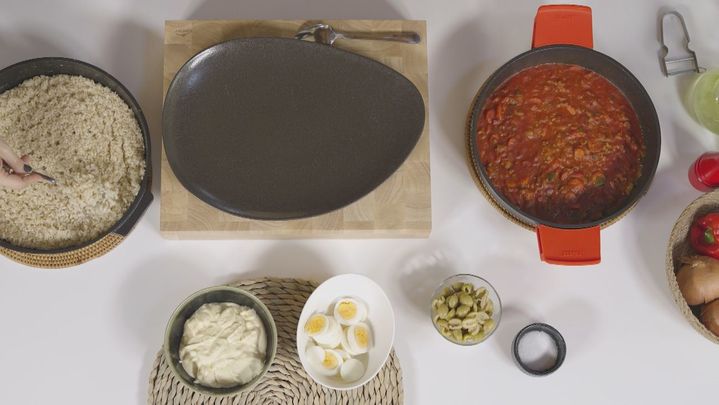 Receta de tarta de arroz