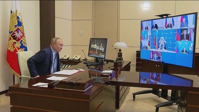 El presidente de Ucrania pide a Estados Unidos "rebajar la tensión"