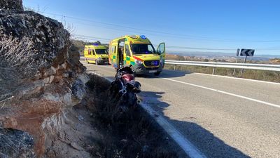 Herido grave un motorista de 41 años tras colisionar contra un coche en Arganda