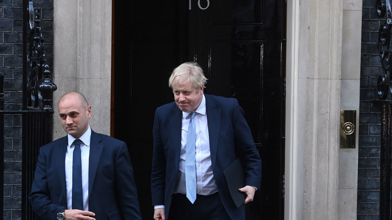 Johnson anuncia cambios internos en Ejecutivo tras el informe sobre fiestas