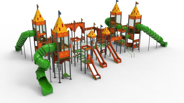 Imagen del juego infantil que se construirá en Colmenar Viejo / Ayuntamiento de Colmenar Viejo