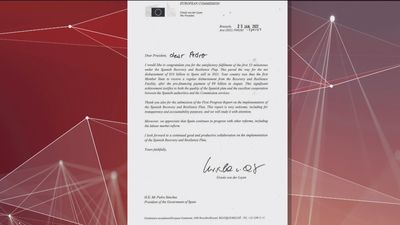 Cuando se confunde el elogio y el protocolo o la historia de la carta de Von der Layen a Pedro Sánchez