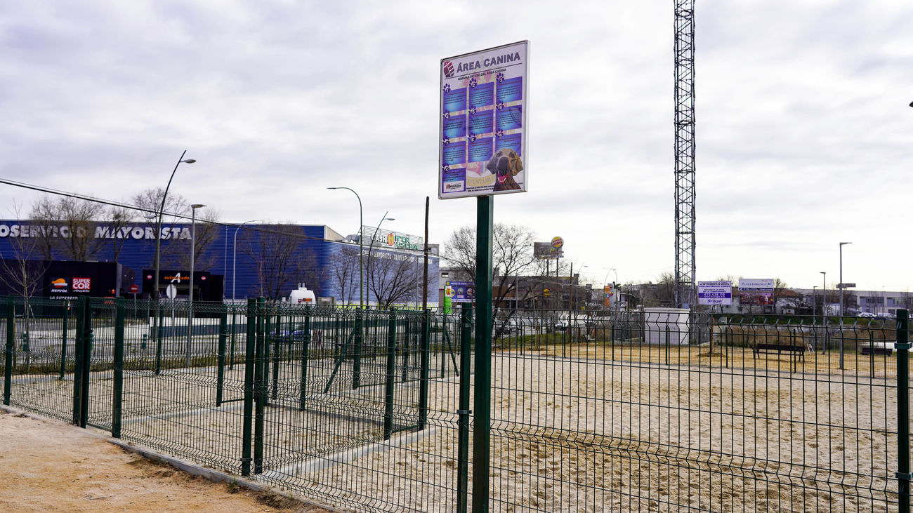 Nueva área canina en Móstoles