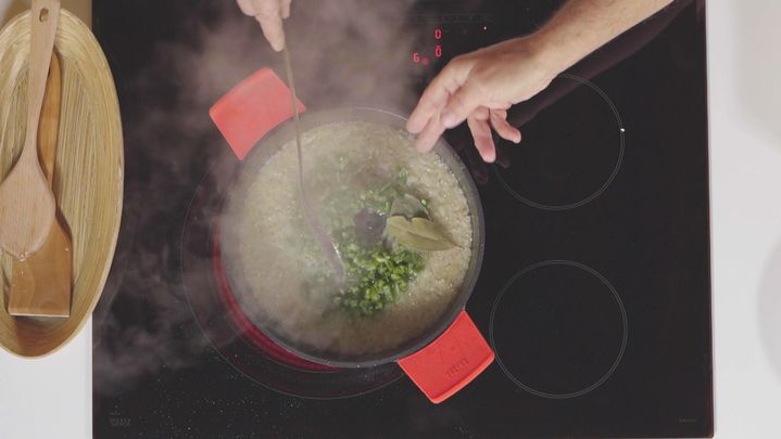 Receta de sepia con huevo frito