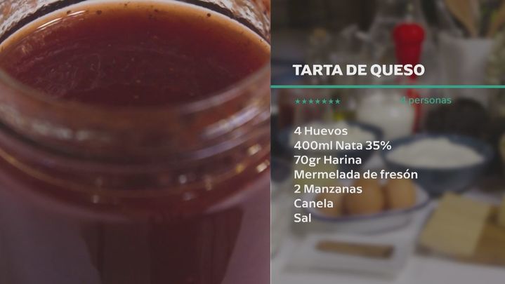 Receta de tarta de queso