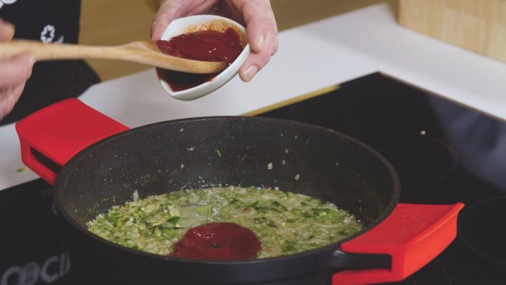 Receta de sepia con huevo frito