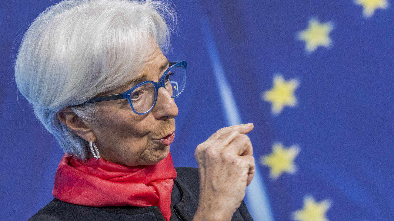 La presidenta del Banco Central Europeo, Christine Lagarde
