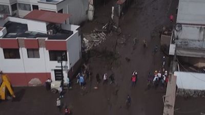 Tragedia en Ecuador: mueren al menos 24 personas por un deslizamiento de tierra tras las lluvias torrenciales