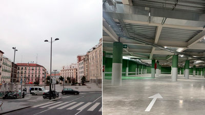 El parking de la Plaza de Santo Domingo, cerrado desde 2005, abrirá este verano