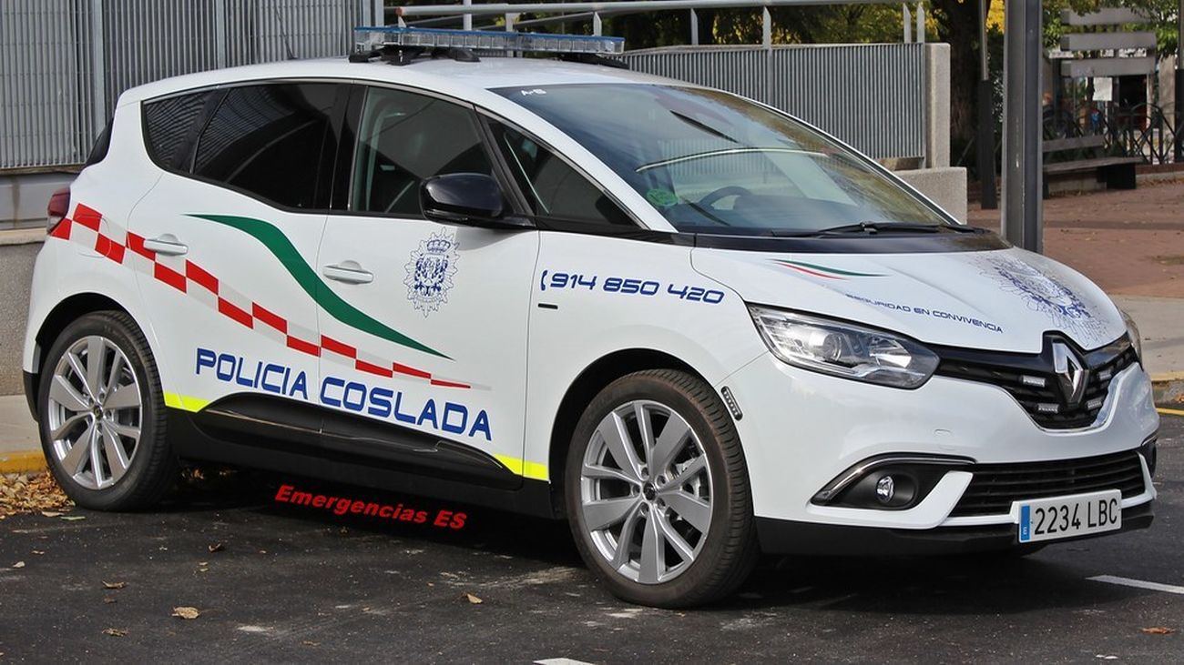 Coche de patrulla de la policía local de Coslada