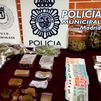 Desmantelan en Hortaleza un narcopiso con hachís y marihuana