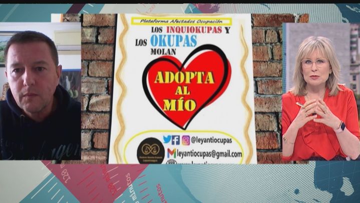 Cartel de la campaña "Adopta mi okupa" / Redacción