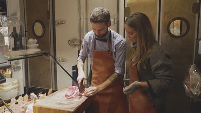 Una "cámara acorazada" de chuletones de ternera