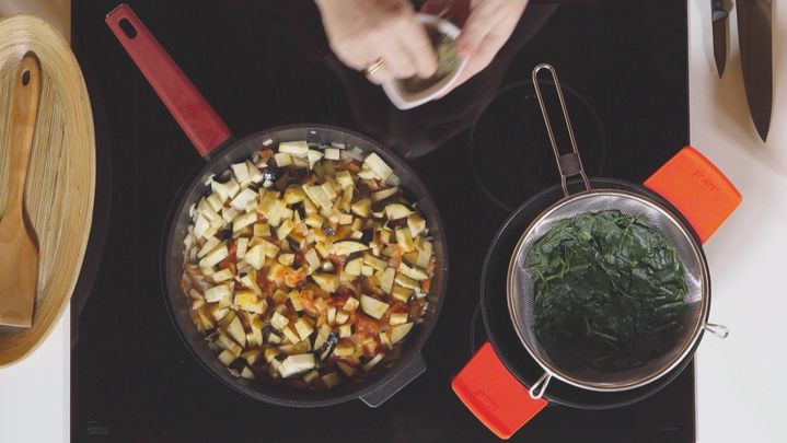 Receta de lasaña de verduras