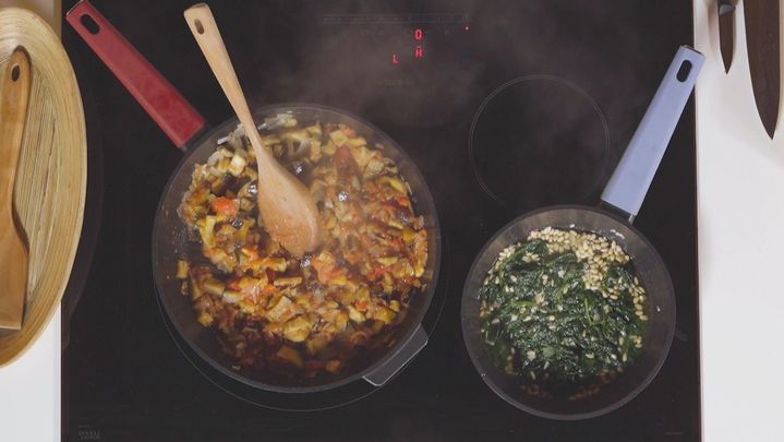 Receta de lasaña de verduras