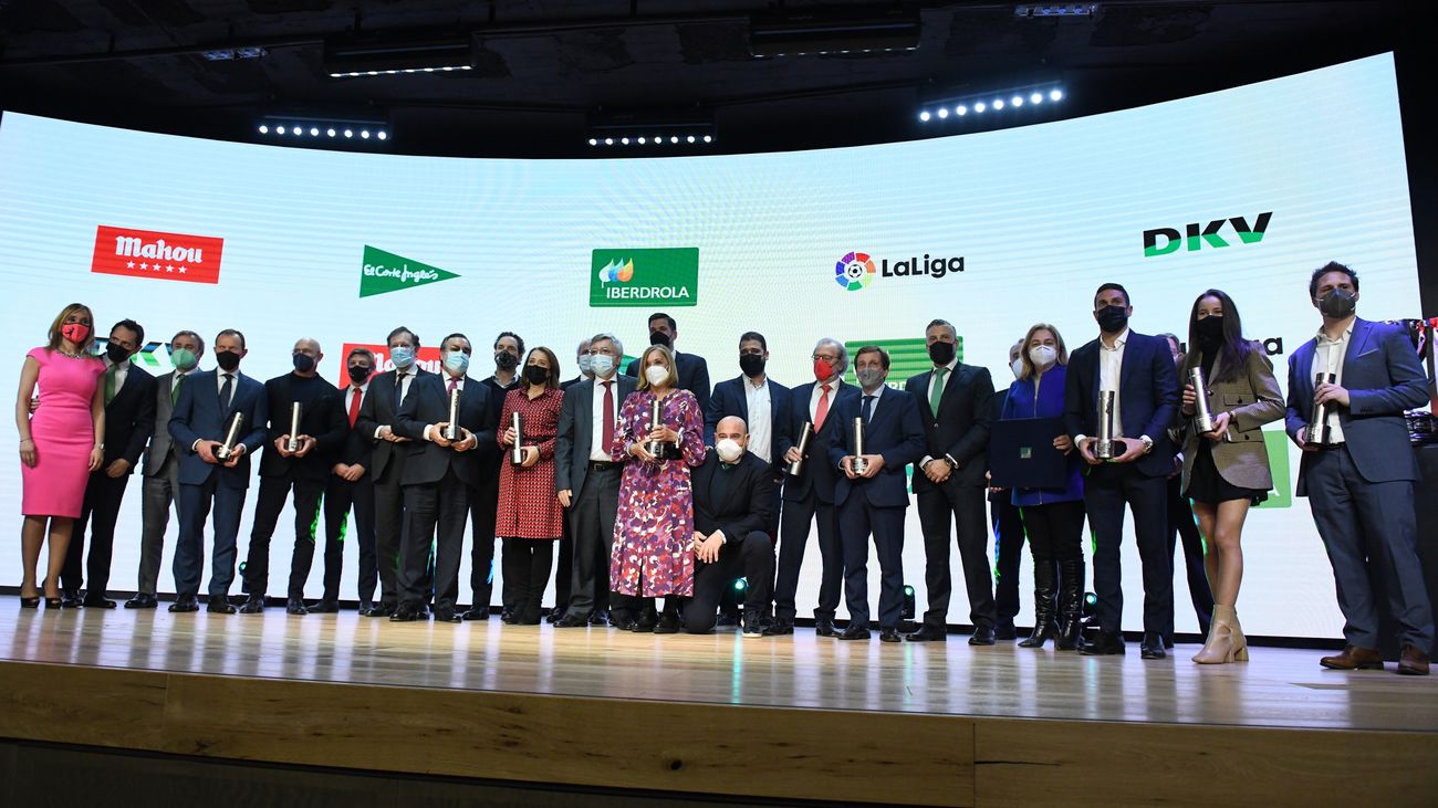 Reyes, Koke, Benzema y Adriana Cerezo, grandes protagonistas de la VI gala de la Asociación de la Prensa Deportiva de Madrid