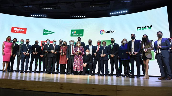 Reyes, Koke, Benzema y Adriana Cerezo, grandes protagonistas de la VI gala de la Asociación de la Prensa Deportiva de Madrid