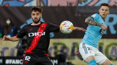 2-0. El Rayo cae ante el Celta con un doblete de Brais