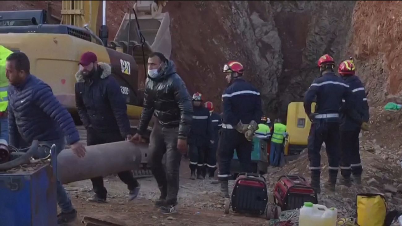 A punto de que culmine el rescate de Rayan, el niño atrapado en un pozo marroquí
