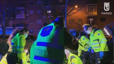 Dos detenidos por el apuñalamiento de un joven de 25 años en Usera