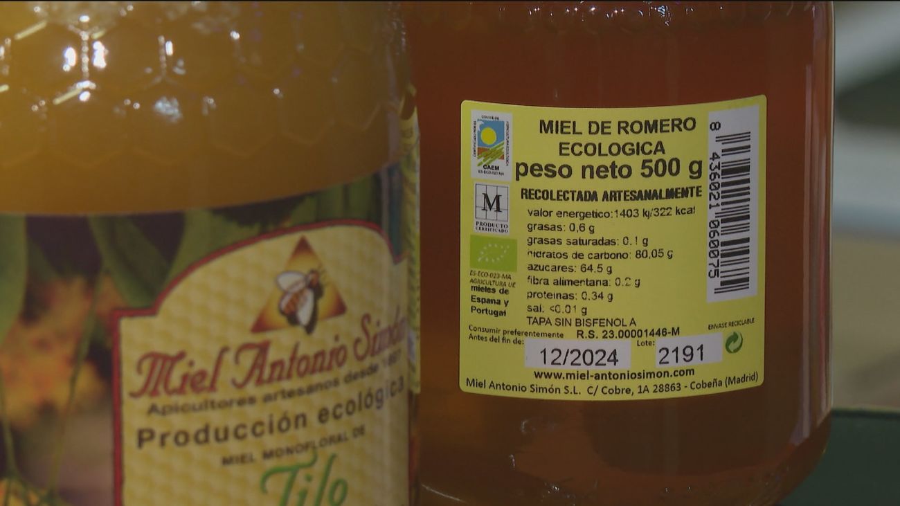 Miel española en los supermercados elaborada por abejas extranjeras