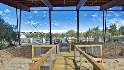 El yacimiento de 'La Mezquita', en Cadalso de los Vidrios, más accesible y más protegido