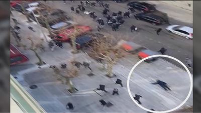 Nuevas escenas de violencia en el fútbol: pelea callejera entre ultras del Celta y del Rayo