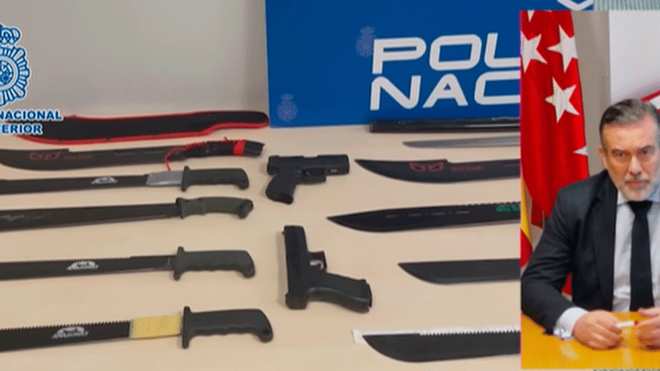 Enrique López: "Necesitamos un plan específico de control de armas blancas en Madrid"