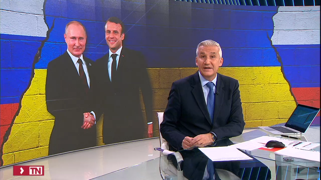 Macron traslada a Putin "garantías concretas" y se muestra optimista sobre una salida diplomática