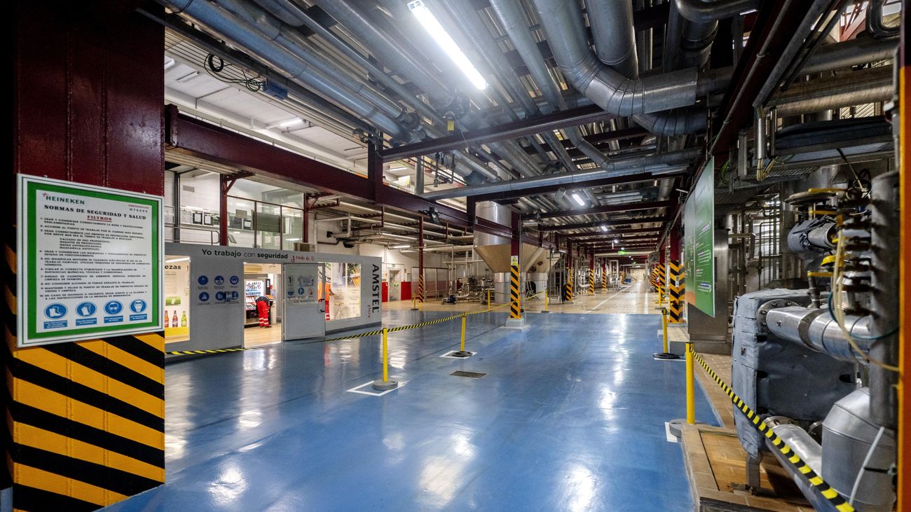 Instalaciones de la empresa Heineken, en Madrid