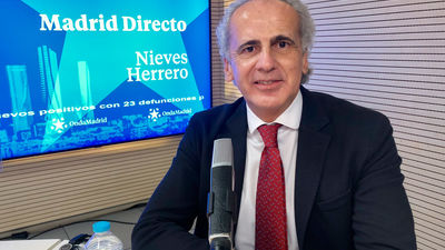 Ruiz Escudero se emociona en Onda Madrid al repasar los dos años de crisis sanitaria