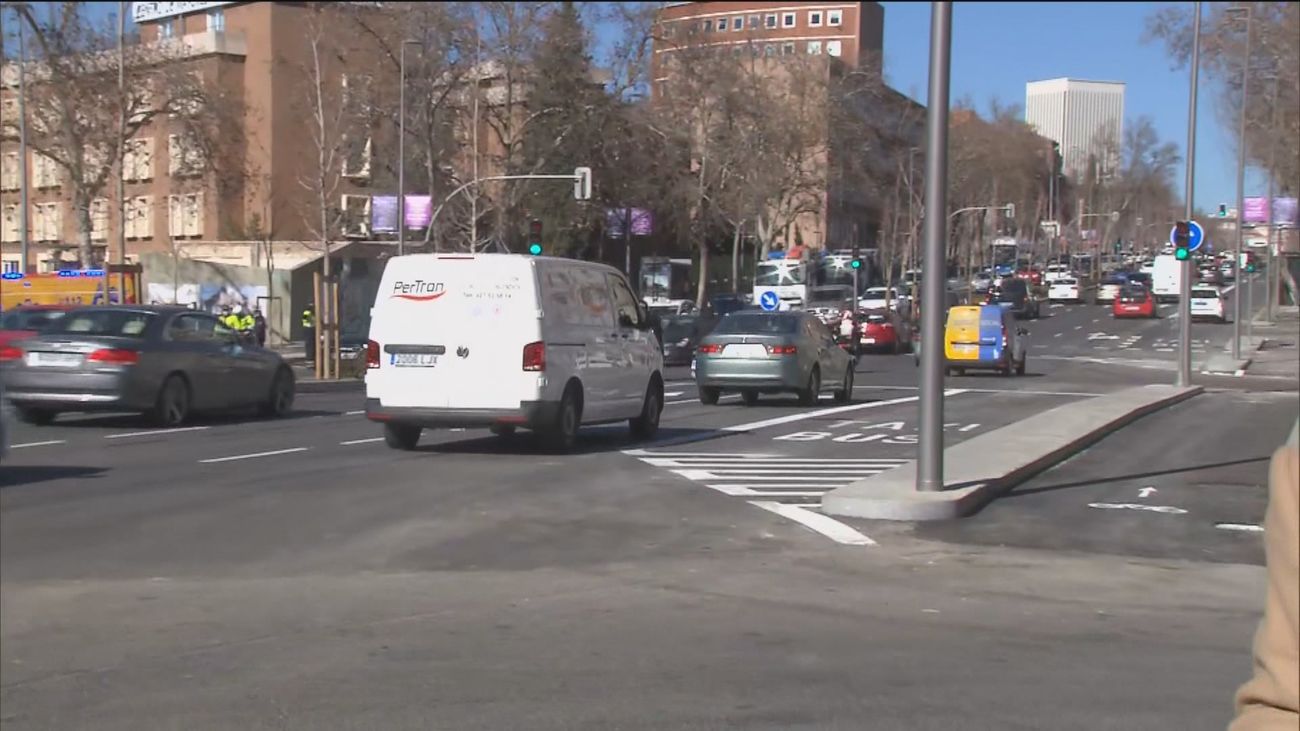 Todos los carriles están ya operativos tras finalizar las obras del eje Francisco Silvela-Joaquín Costa