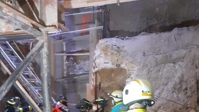 Herido un obrero en Méndez Álvaro al caerle encima una piedra de 50 kilos