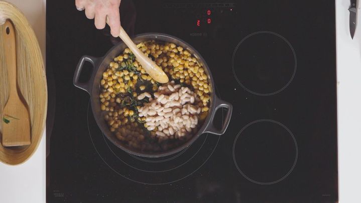 Receta de potaje de Valdemorillo