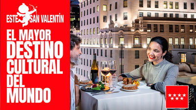 Por San Valentín, Madrid regala turismo y cultura