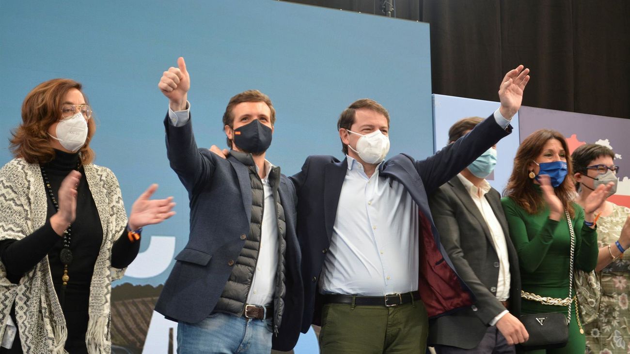 Acto electoral del PP en Castilla y León