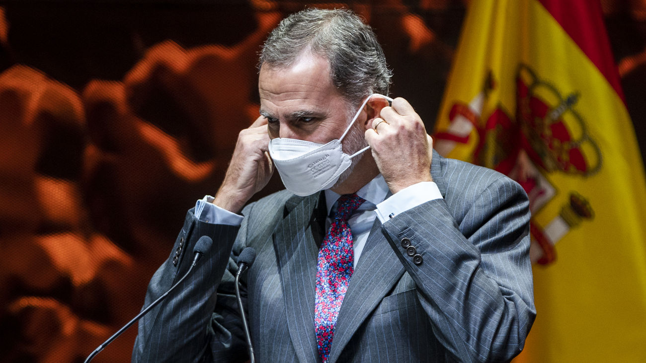 El rey Felipe VI da positivo por Covid