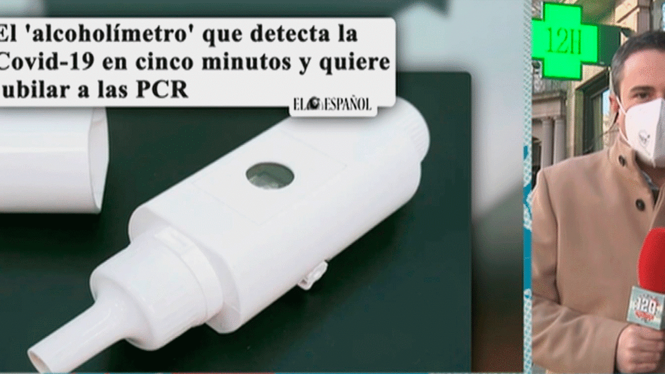 Así funciona el nuevo test del aliento para detectar la Covid