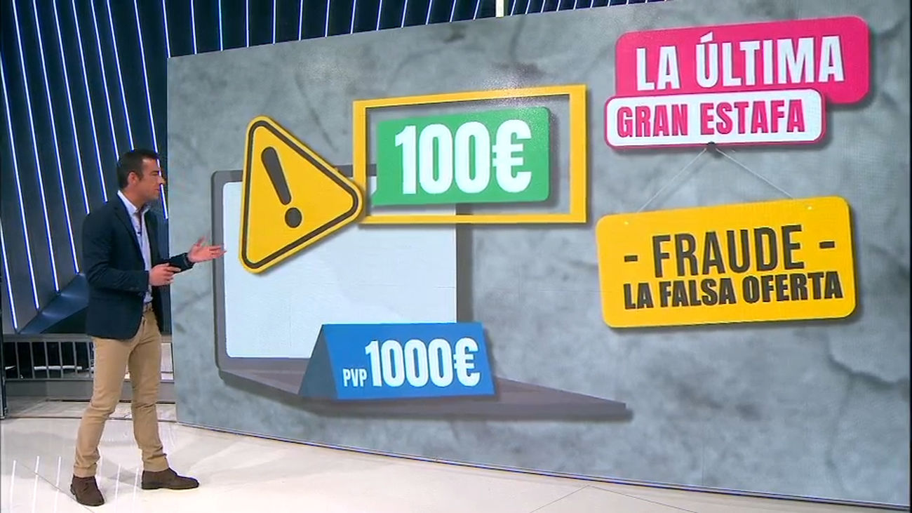 Las tres grandes estafas online