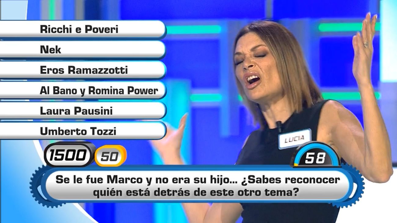 Lucía Hoyos lo da todo con estas canciones italianas