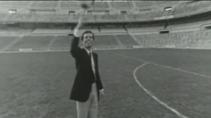 Julio Iglesias en el Santiago Bernabéu