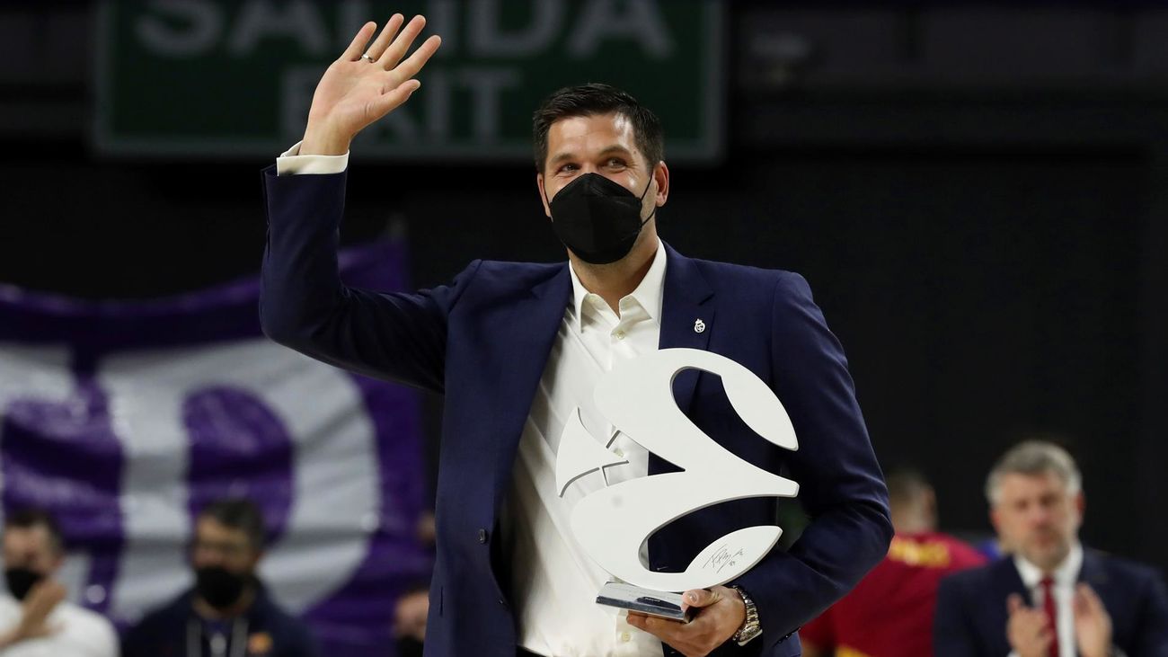 Felipe Reyes ya es 'Leyenda de la Euroliga'