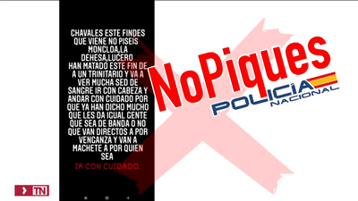 Madrid niega el bulo de posibles altercados con machetes en la capital