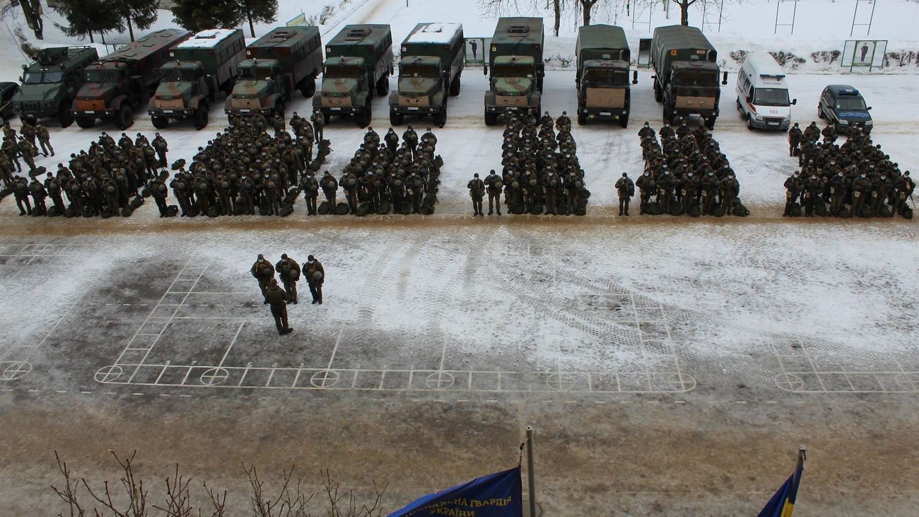 Ejercicios militares del Ejército ucraniano