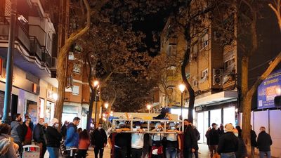 Nazarenos de Alcorcón trasladan su pregón de Semana Santa a la Puerta del Sol